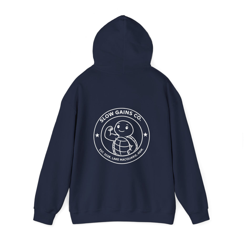 Slow Gains Co. - Gym & Lifestyle Hoodie - Logo