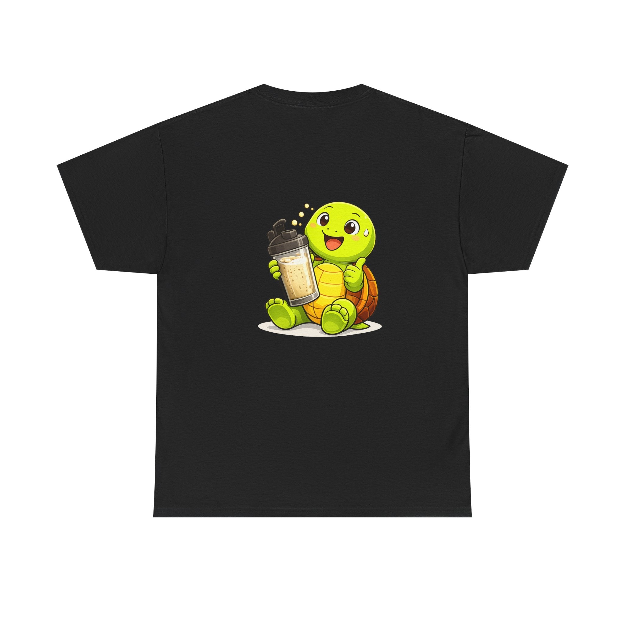 Slow Gains Co Turtle Gym T-Shirt – Casual Fitness Tee - Recovery