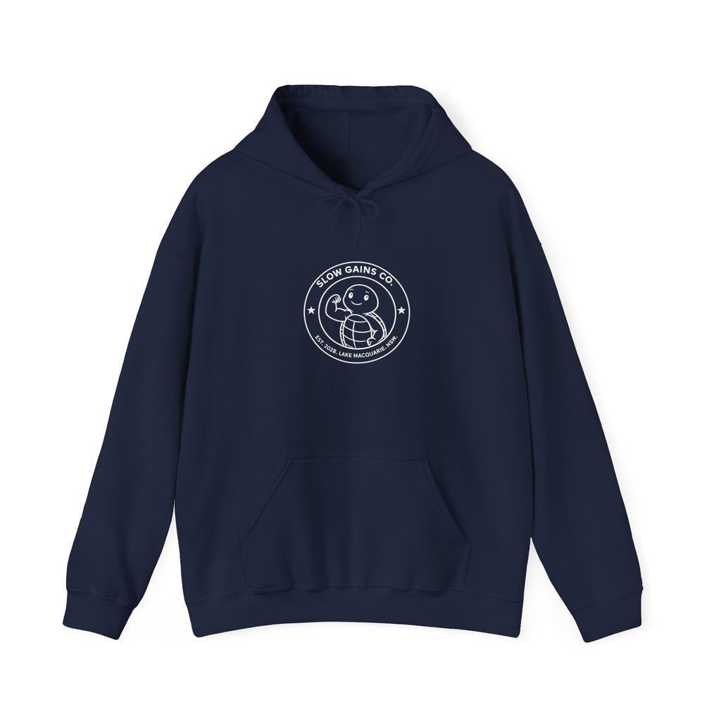 Slow Gains Co. - Gym & Lifestyle Hoodie - Logo