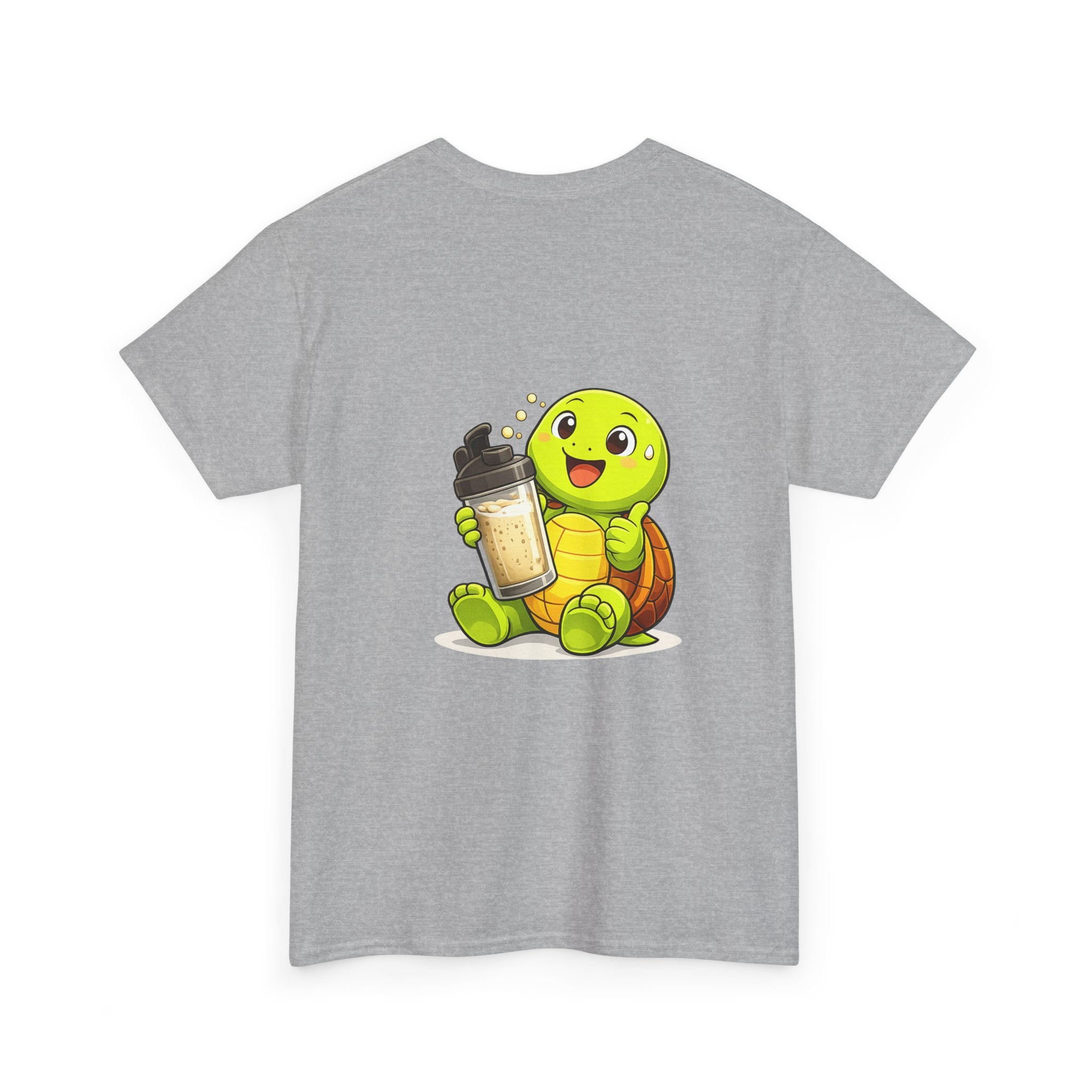 Slow Gains Co Turtle Gym T-Shirt – Casual Fitness Tee - Recovery