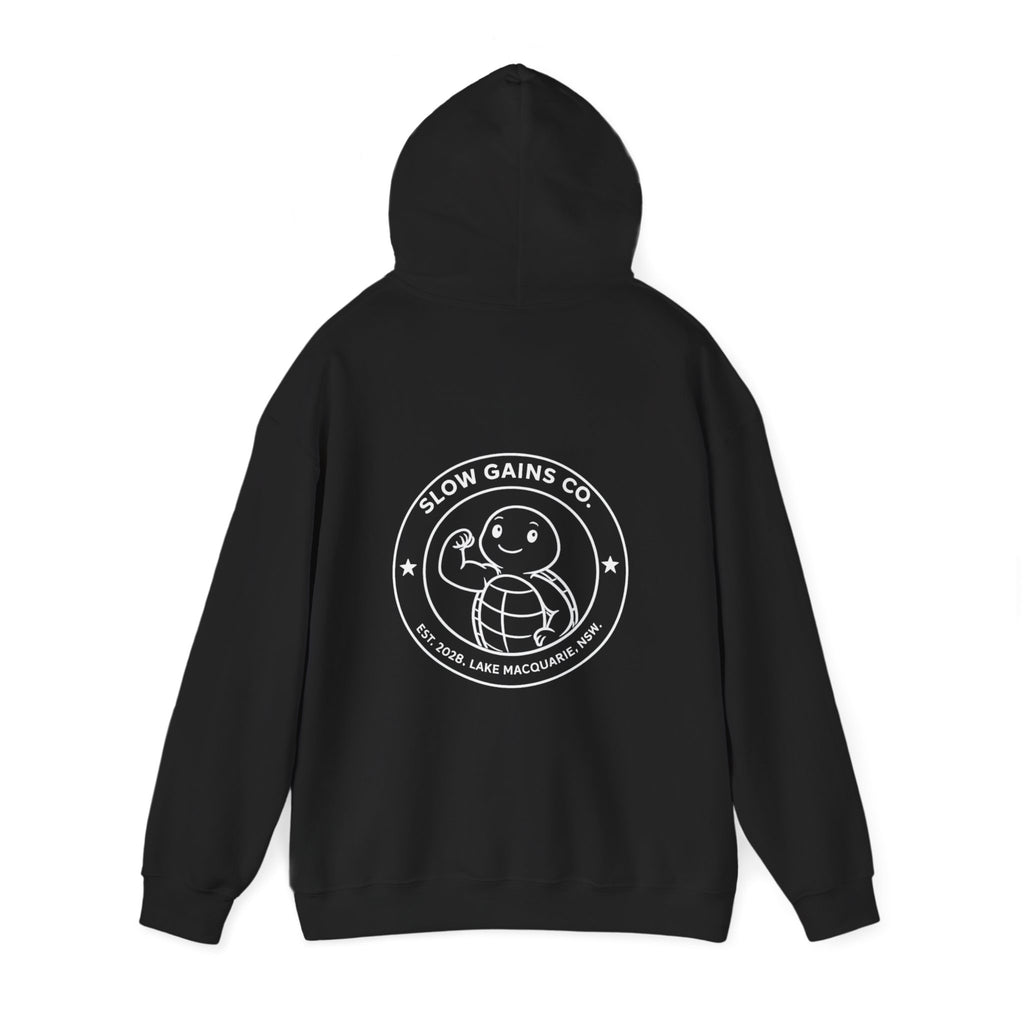 Slow Gains Co. - Gym & Lifestyle Hoodie - Logo