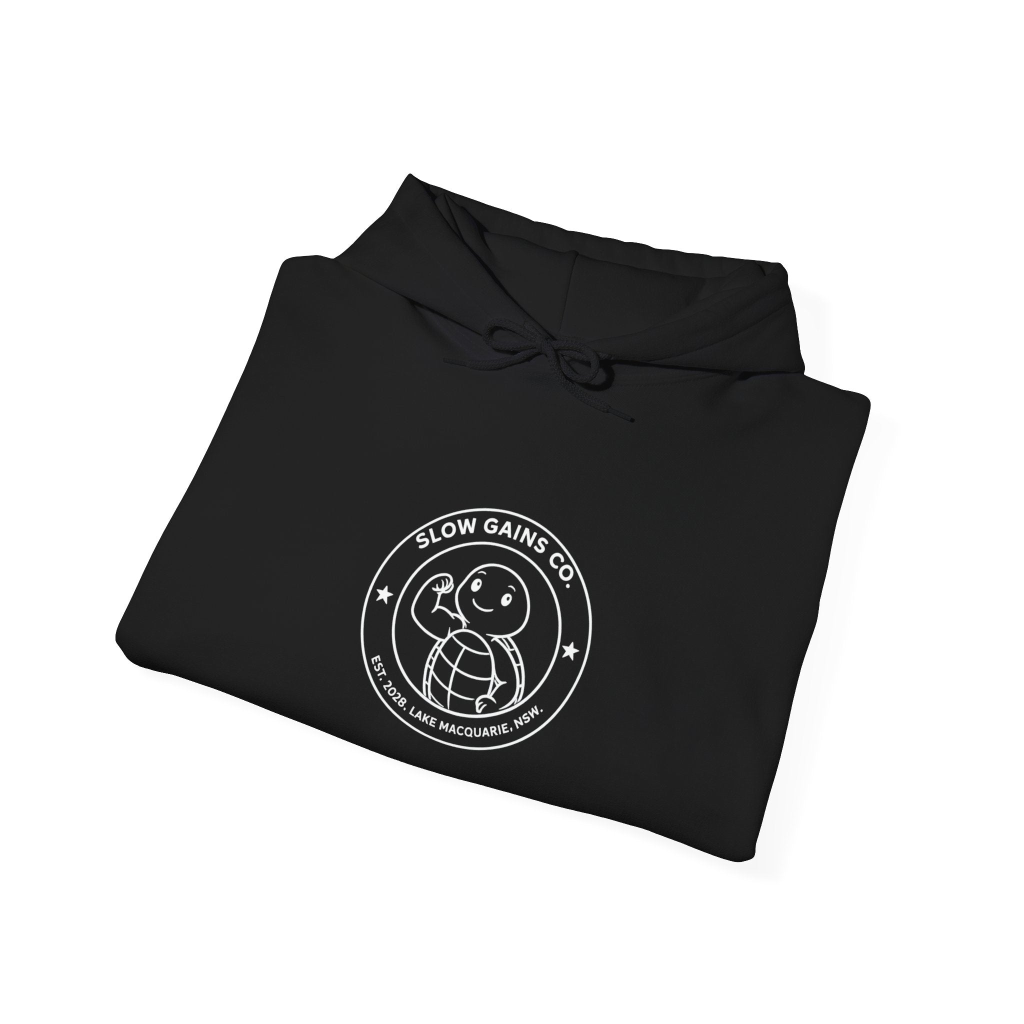 Slow Gains Co. - Gym & Lifestyle Hoodie - Logo