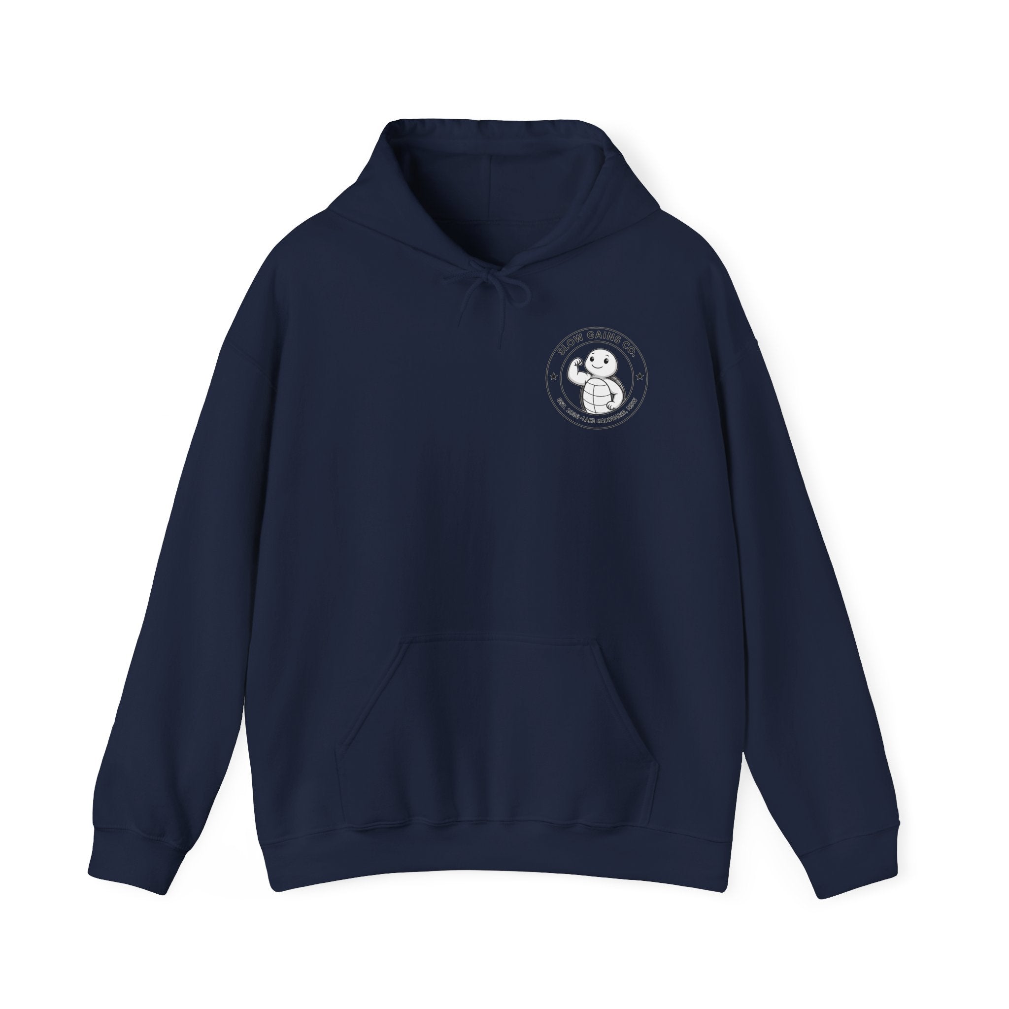 Slow Gains Co. - Gym & Lifestyle Hoodie - Logo