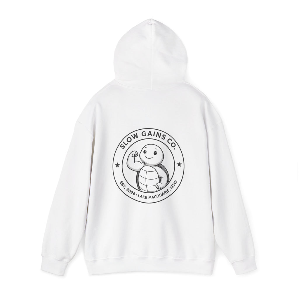 Slow Gains Co. - Gym & Lifestyle Hoodie - Logo
