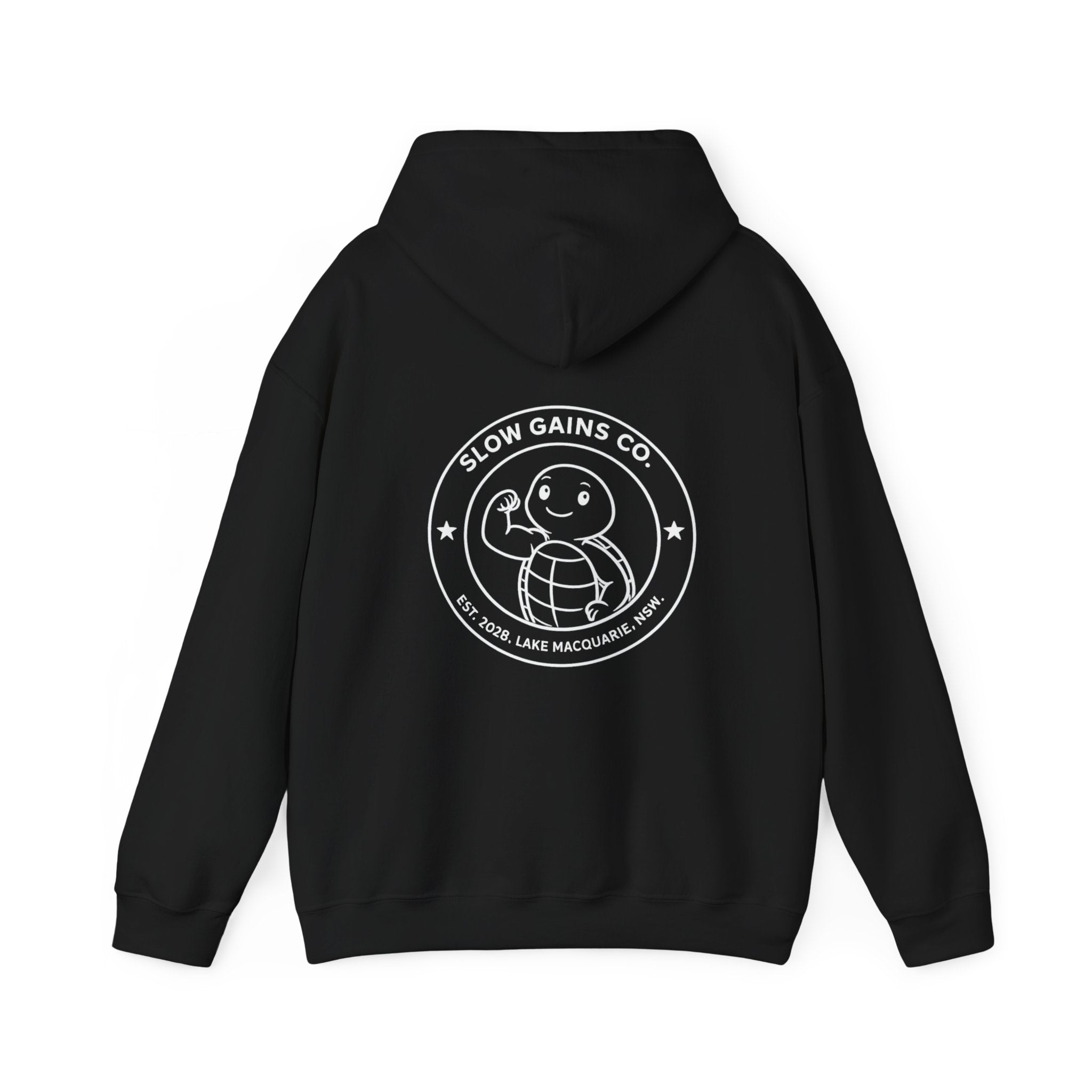 Slow Gains Co. - Gym & Lifestyle Hoodie - Logo