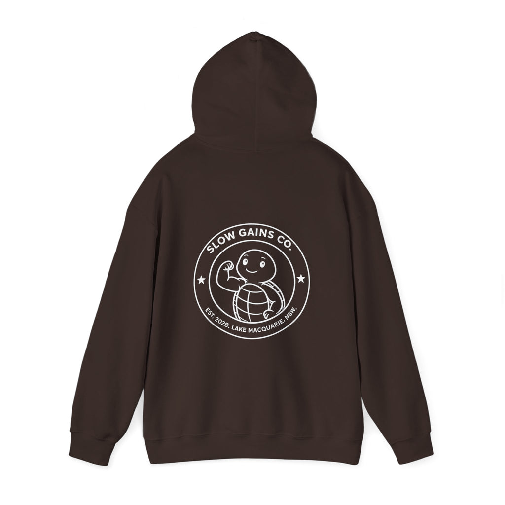 Slow Gains Co. - Gym & Lifestyle Hoodie - Logo