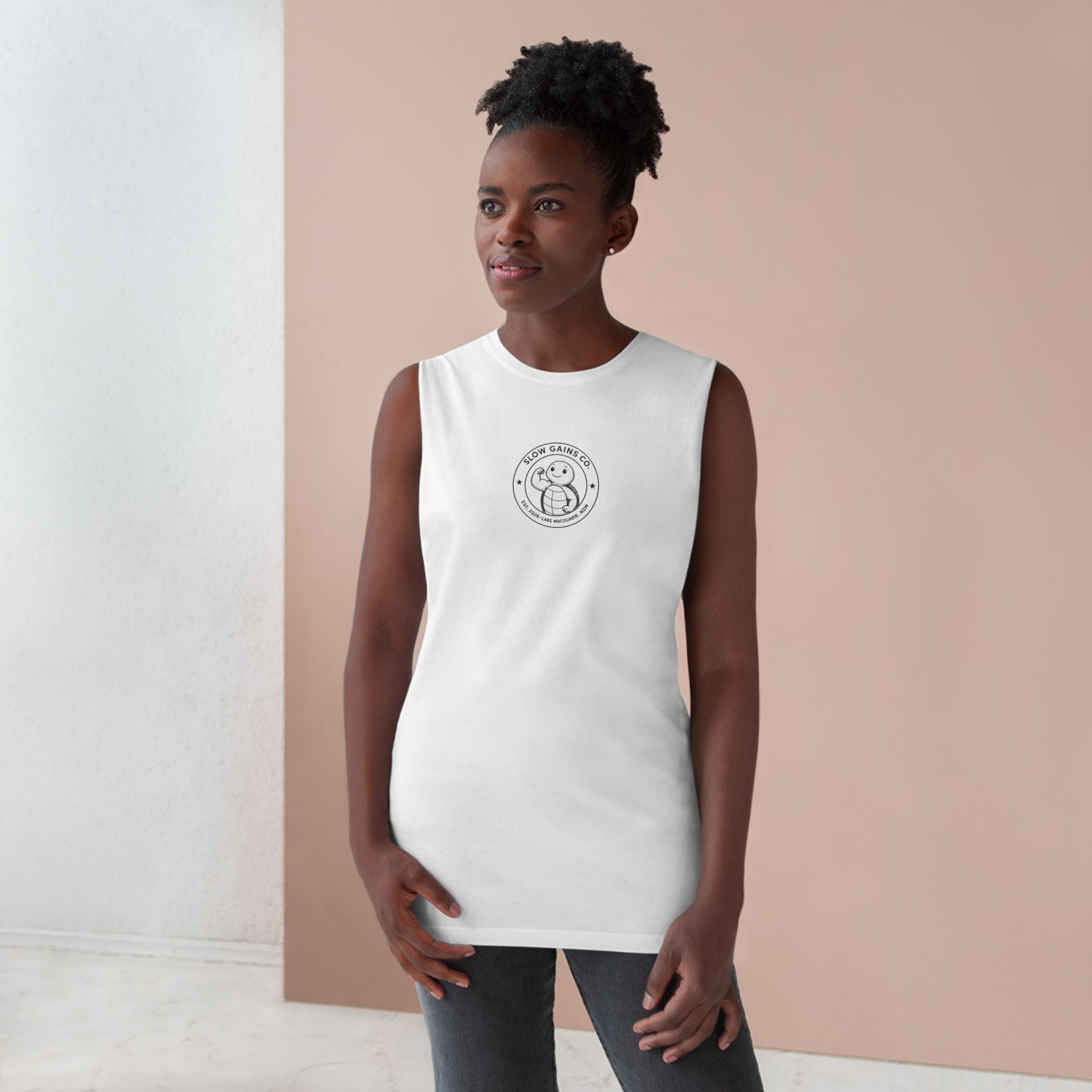 Slow Gains Co. - Lightweight Training Singlet - Casual Edition