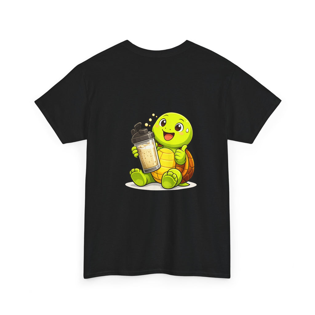 Slow Gains Co Turtle Gym T-Shirt – Casual Fitness Tee - Recovery