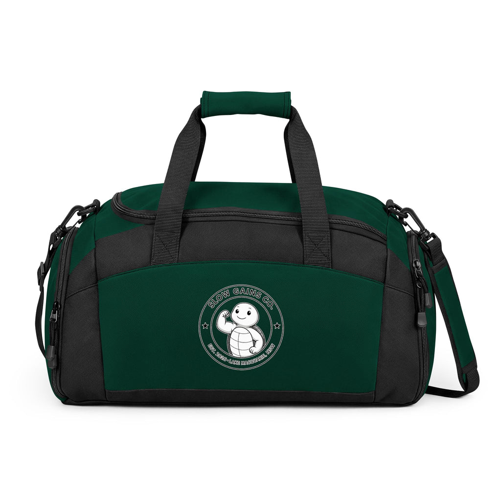 Slow Gains Co. Unisex Gym Duffel Bag – Training & Travel Edition