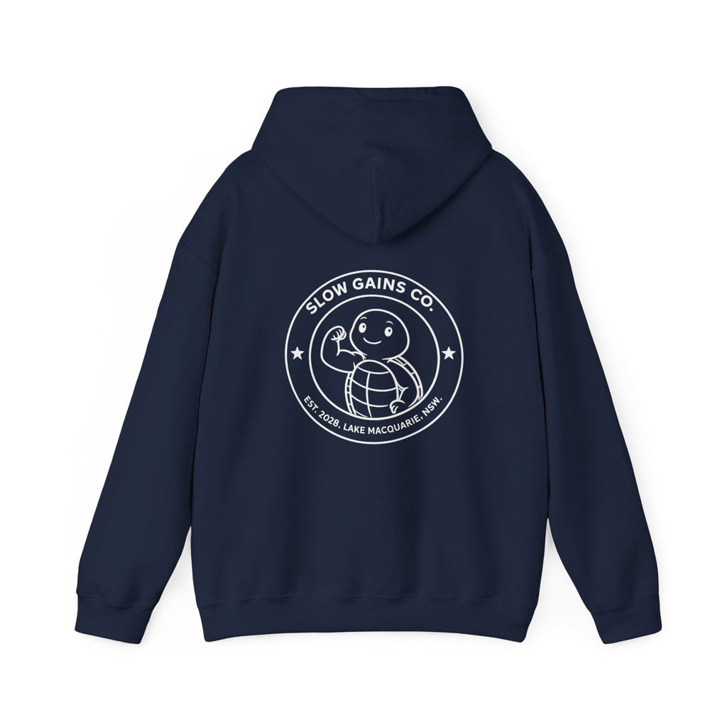 Slow Gains Co. - Gym & Lifestyle Hoodie - Logo