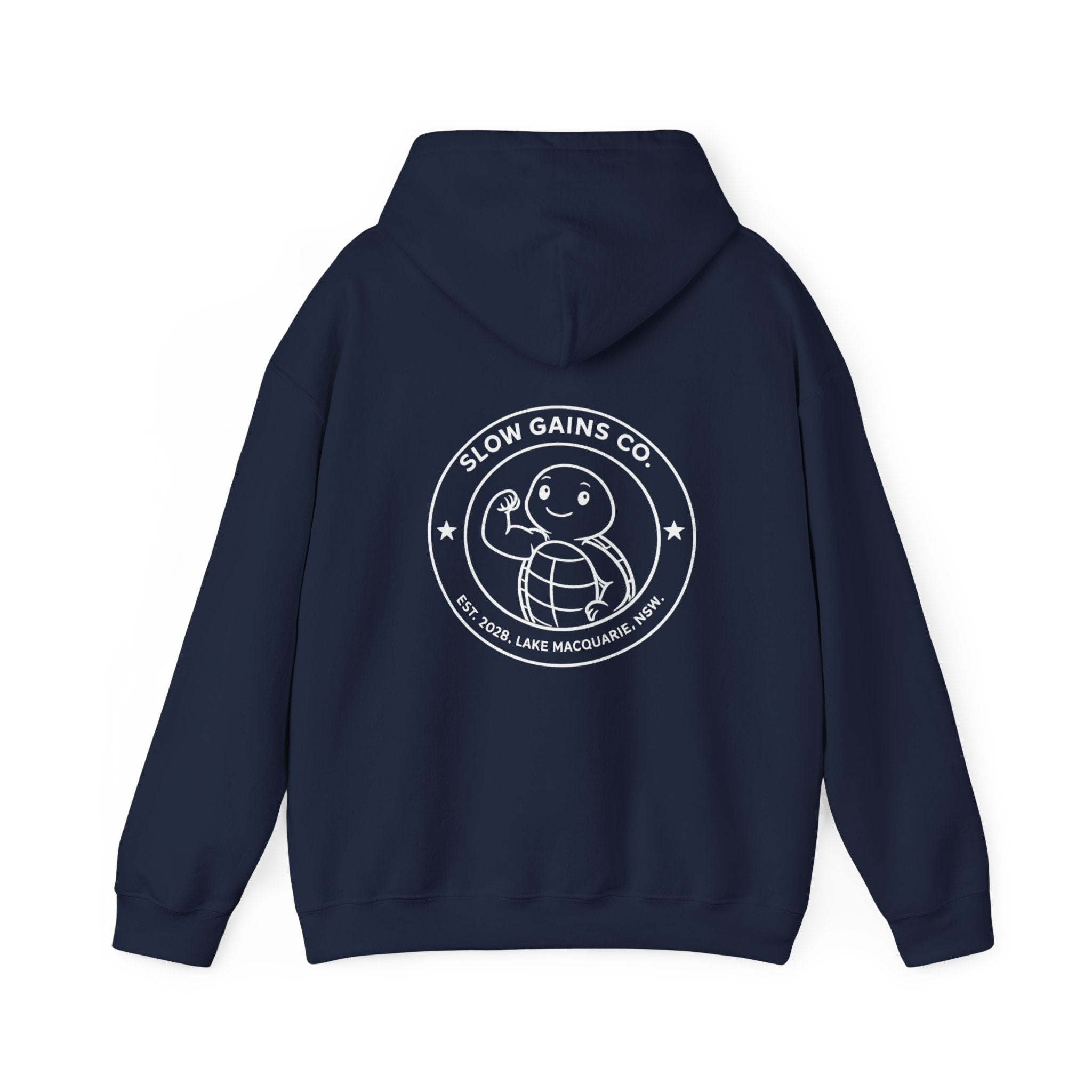 Slow Gains Co. - Gym & Lifestyle Hoodie - Logo