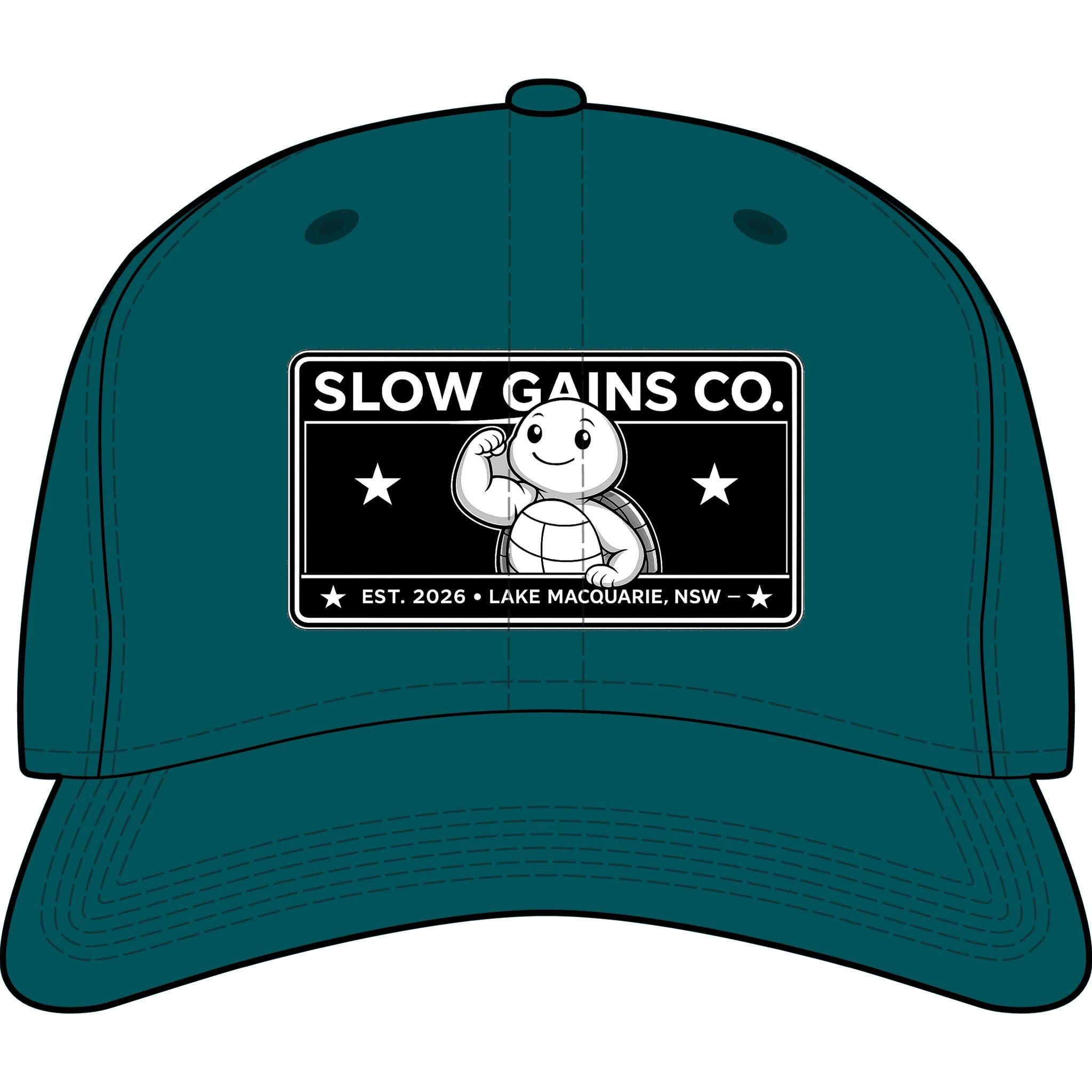 Slow Gains Co, - Unisex Adjustable Baseball Cap – Logo Edition