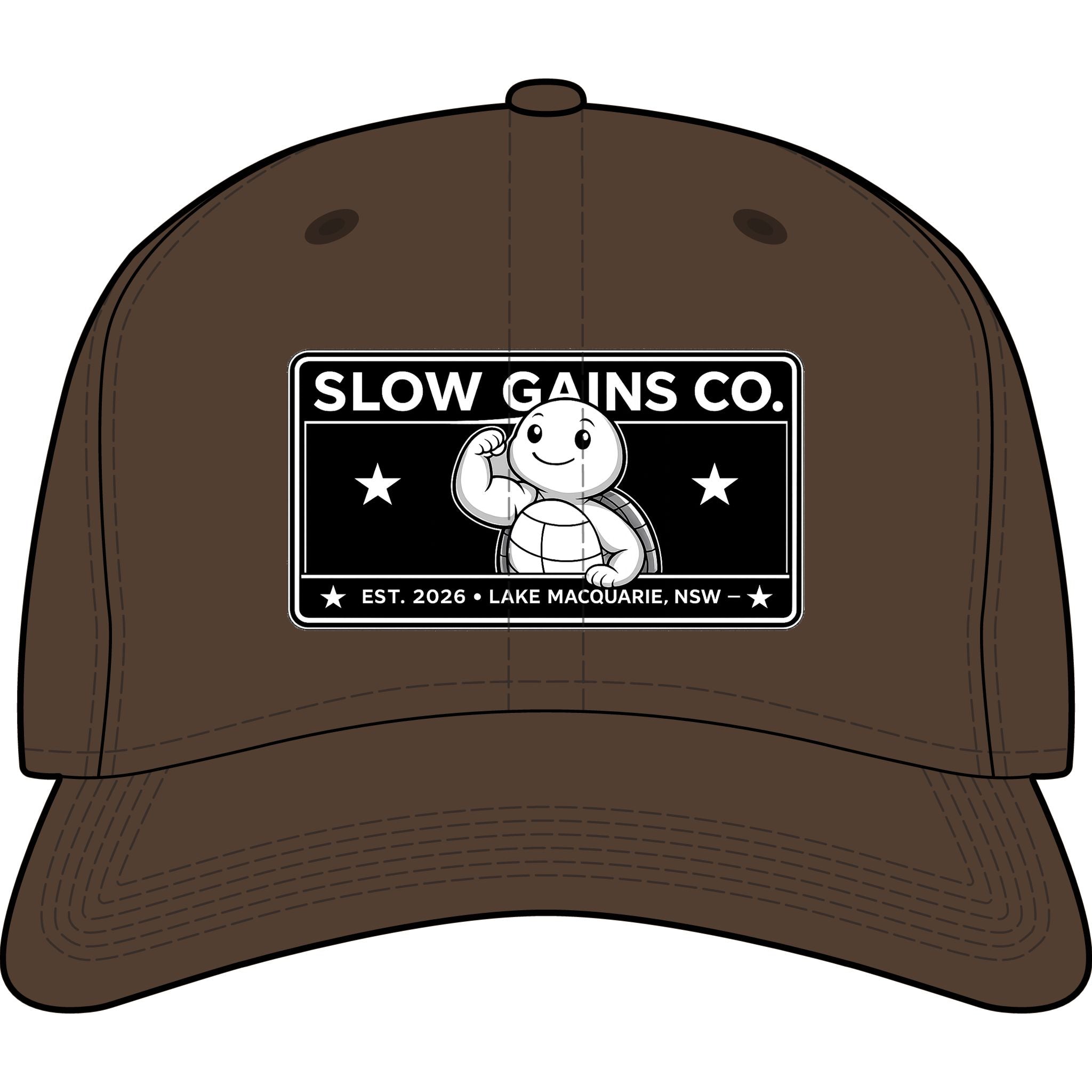 Slow Gains Co, - Unisex Adjustable Baseball Cap – Logo Edition