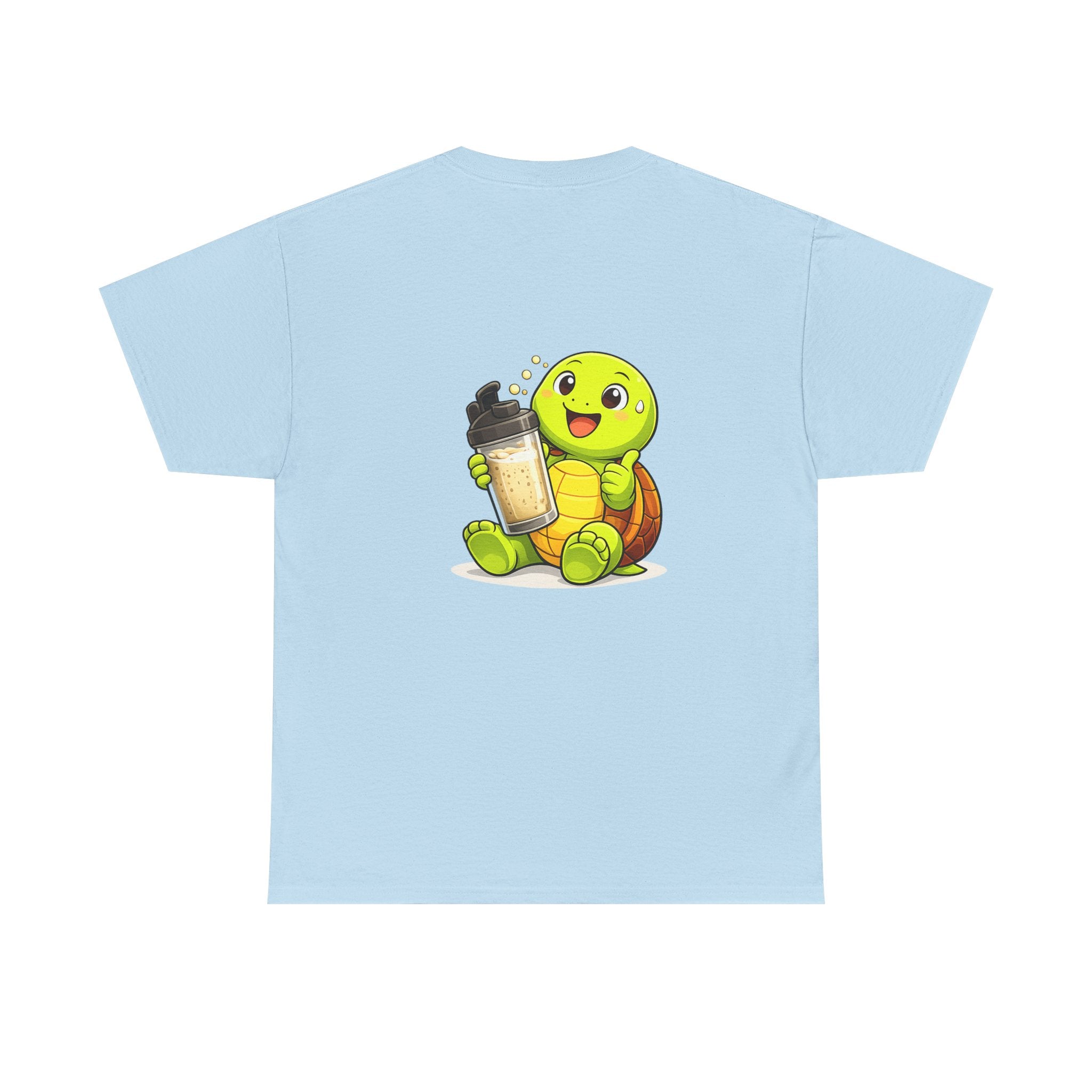 Slow Gains Co Turtle Gym T-Shirt – Casual Fitness Tee - Recovery