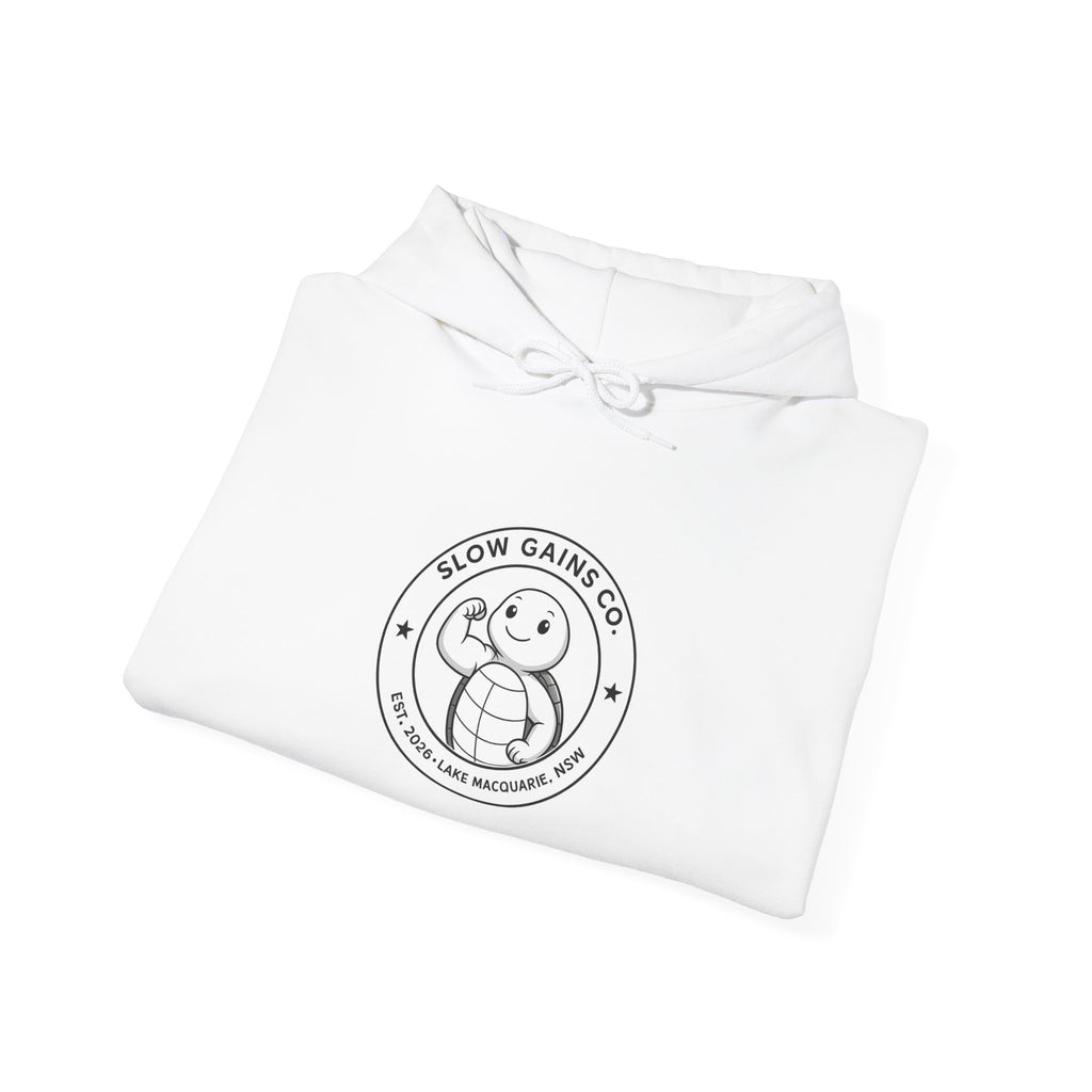 Slow Gains Co. - Gym & Lifestyle Hoodie - Logo