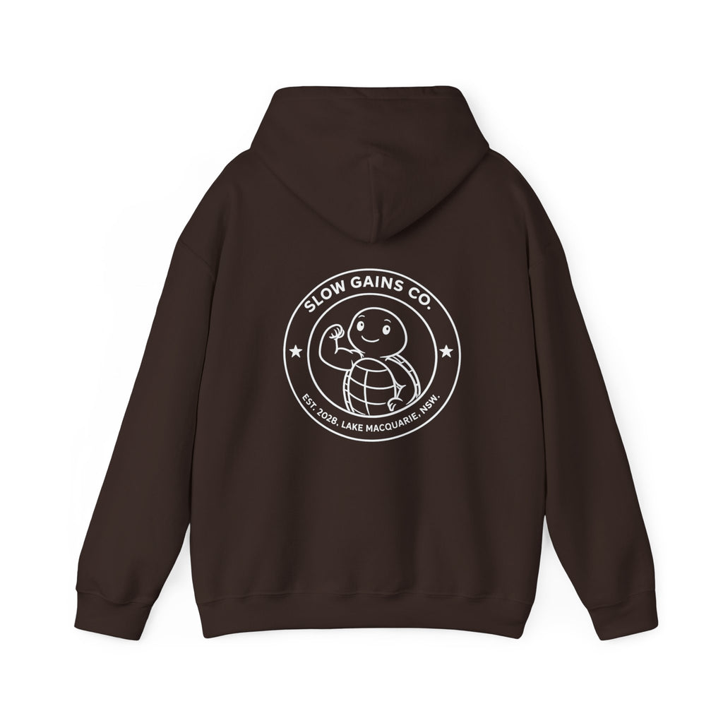 Slow Gains Co. - Gym & Lifestyle Hoodie - Logo