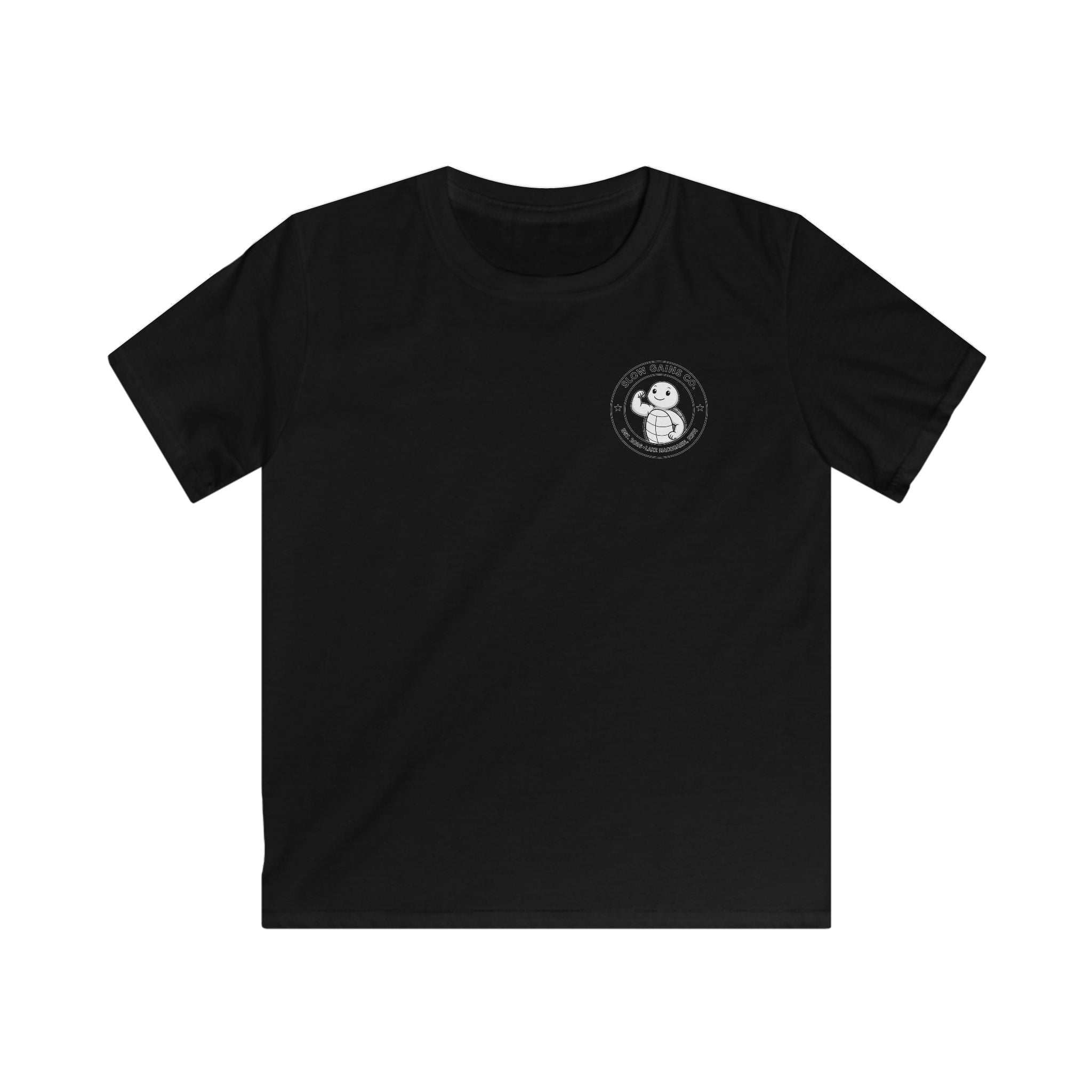 Slow Gains Co. - Kids Gym & Lifestyle T-Shirt – Logo Edition