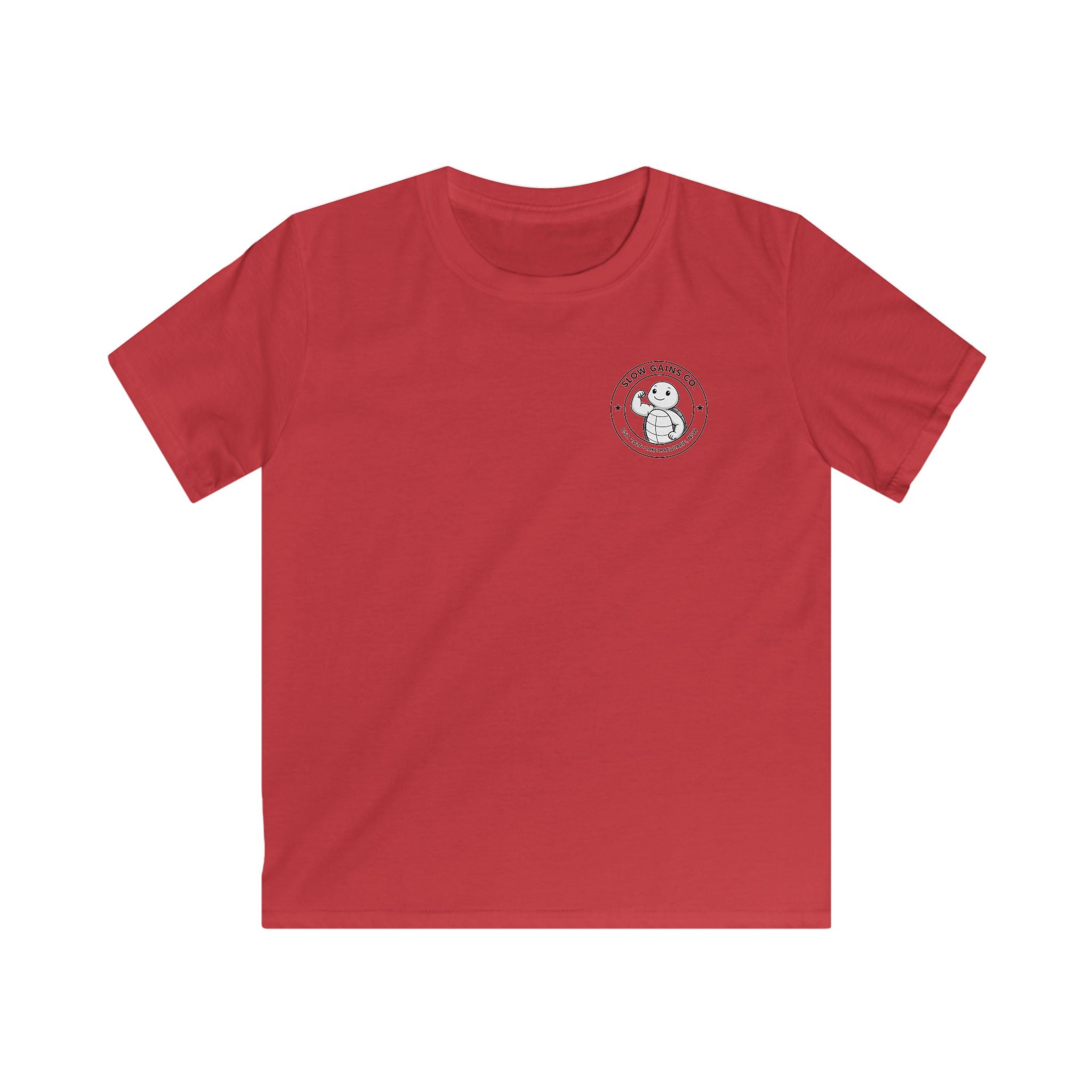 Slow Gains Co. - Kids Gym & Lifestyle T-Shirt – Logo Edition