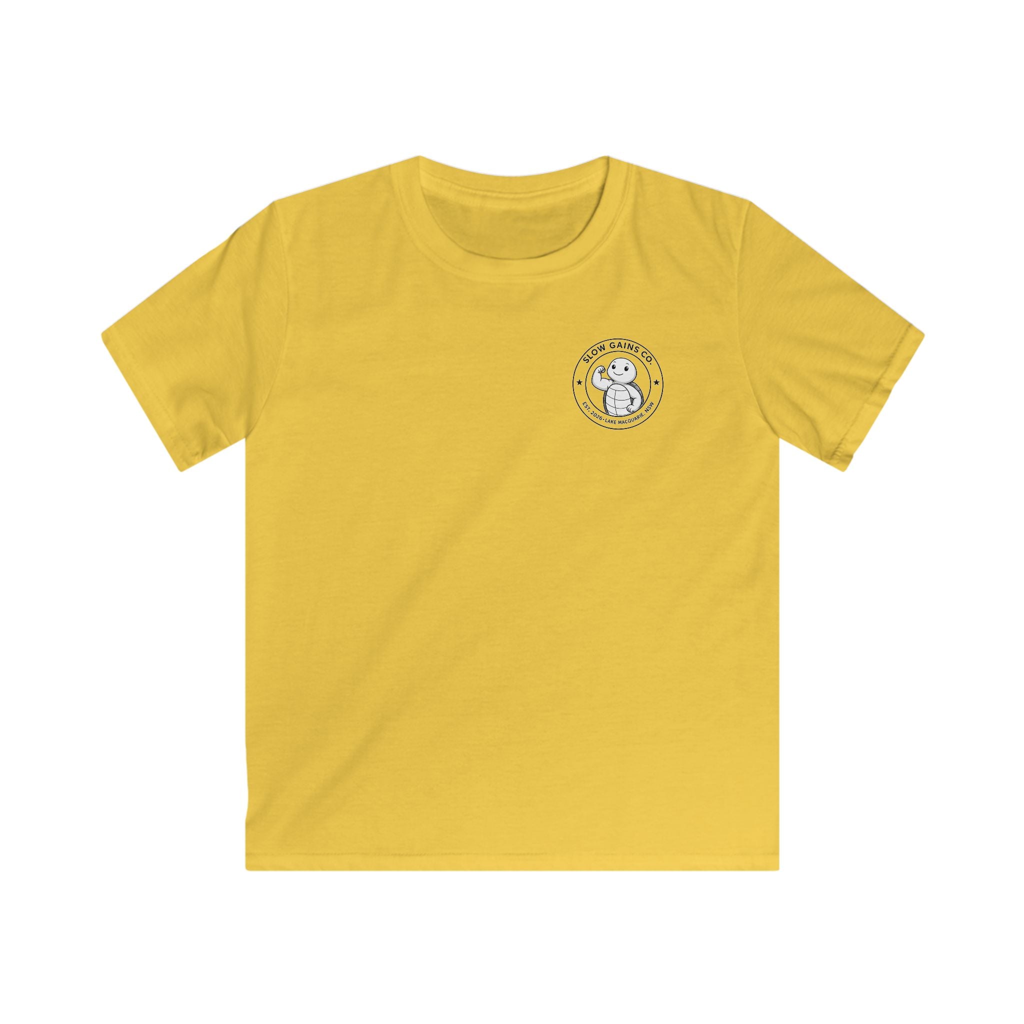 Slow Gains Co. - Kids Gym & Lifestyle T-Shirt – Logo Edition