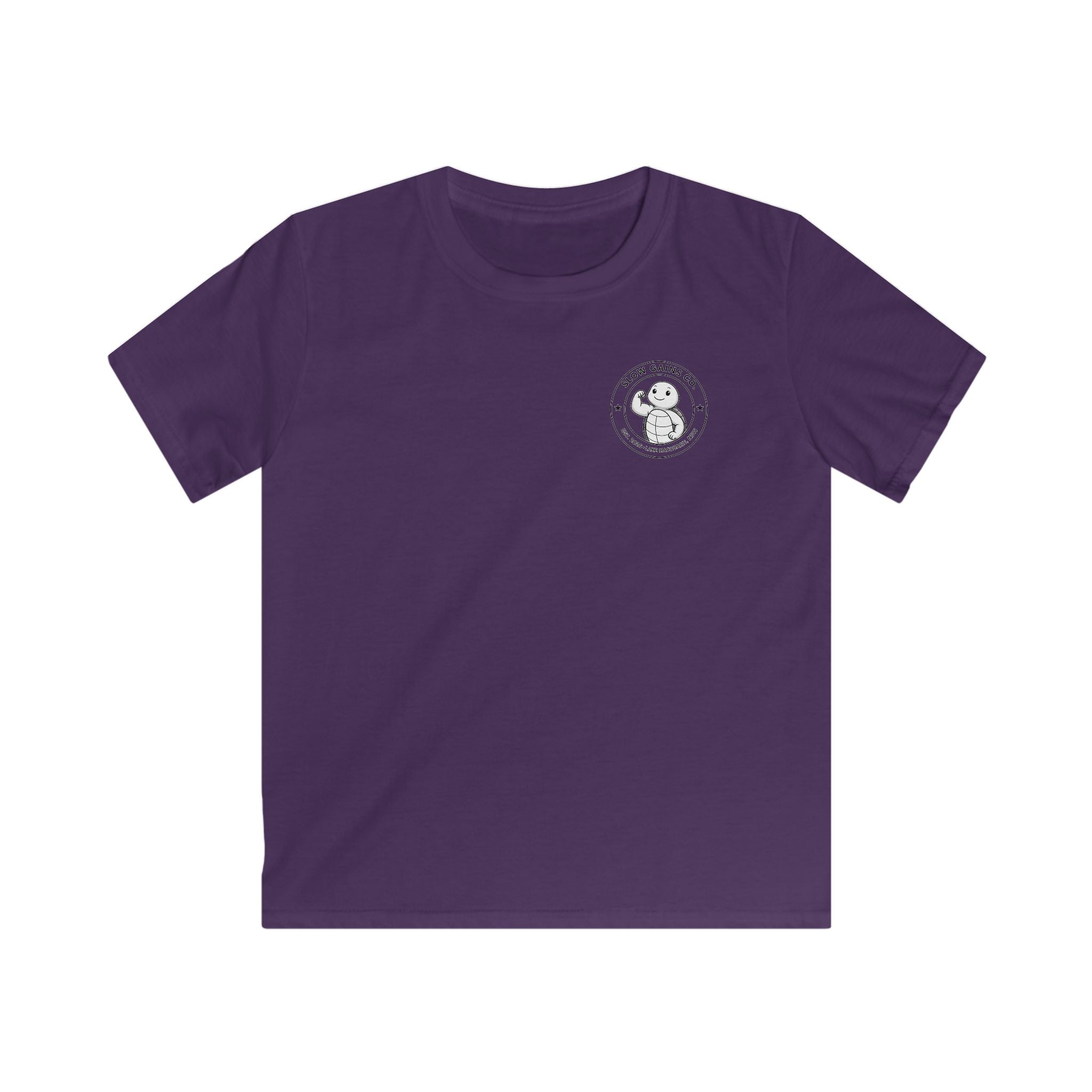 Slow Gains Co. - Kids Gym & Lifestyle T-Shirt – Logo Edition