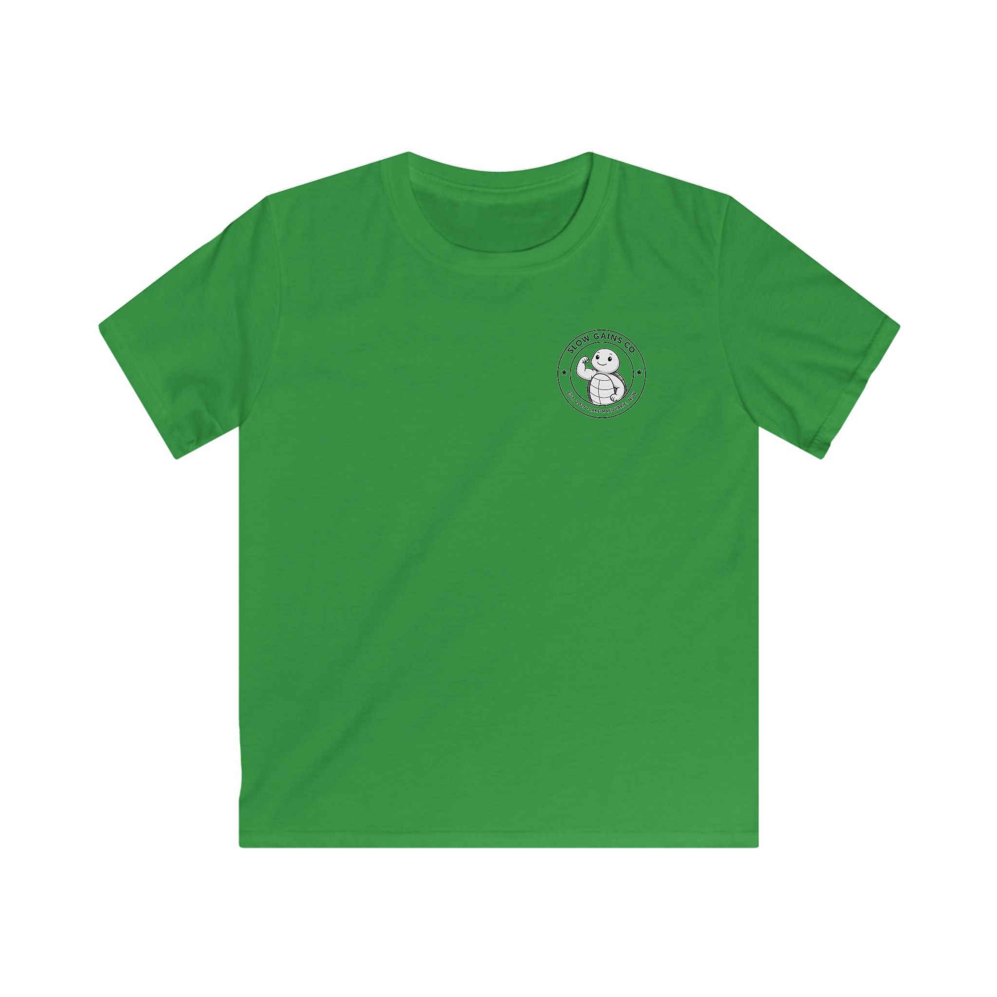Slow Gains Co. - Kids Gym & Lifestyle T-Shirt – Logo Edition