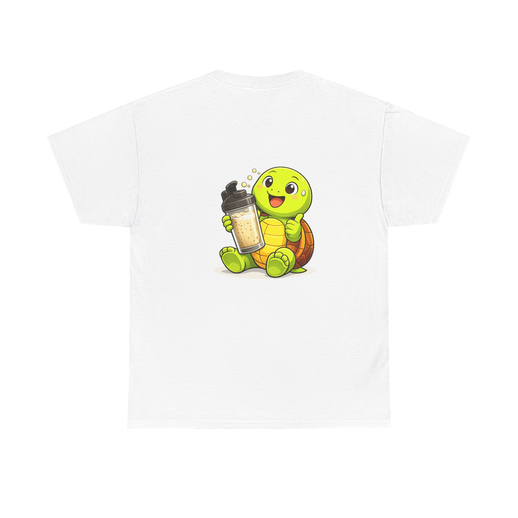 Slow Gains Co Turtle Gym T-Shirt – Casual Fitness Tee - Recovery