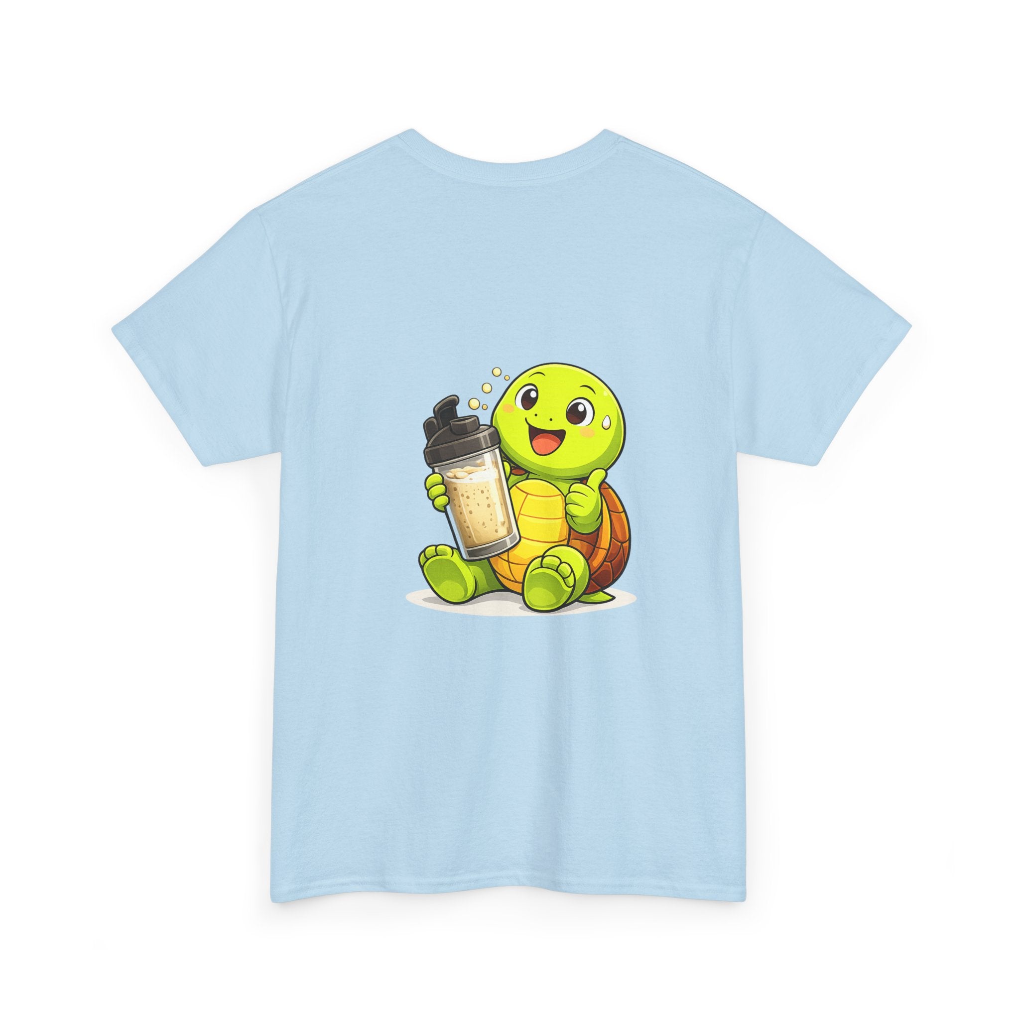 Slow Gains Co Turtle Gym T-Shirt – Casual Fitness Tee - Recovery