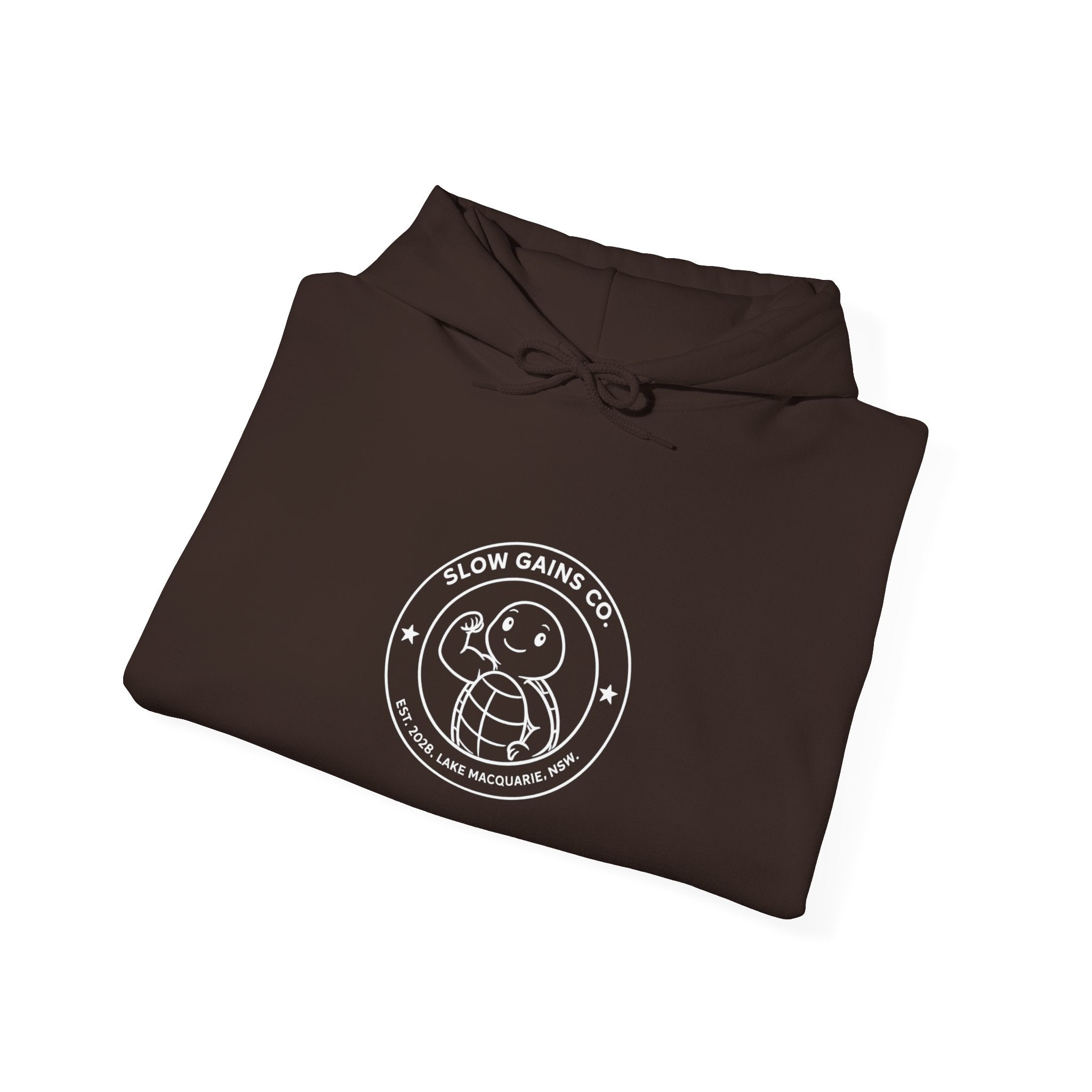 Slow Gains Co. - Gym & Lifestyle Hoodie - Logo