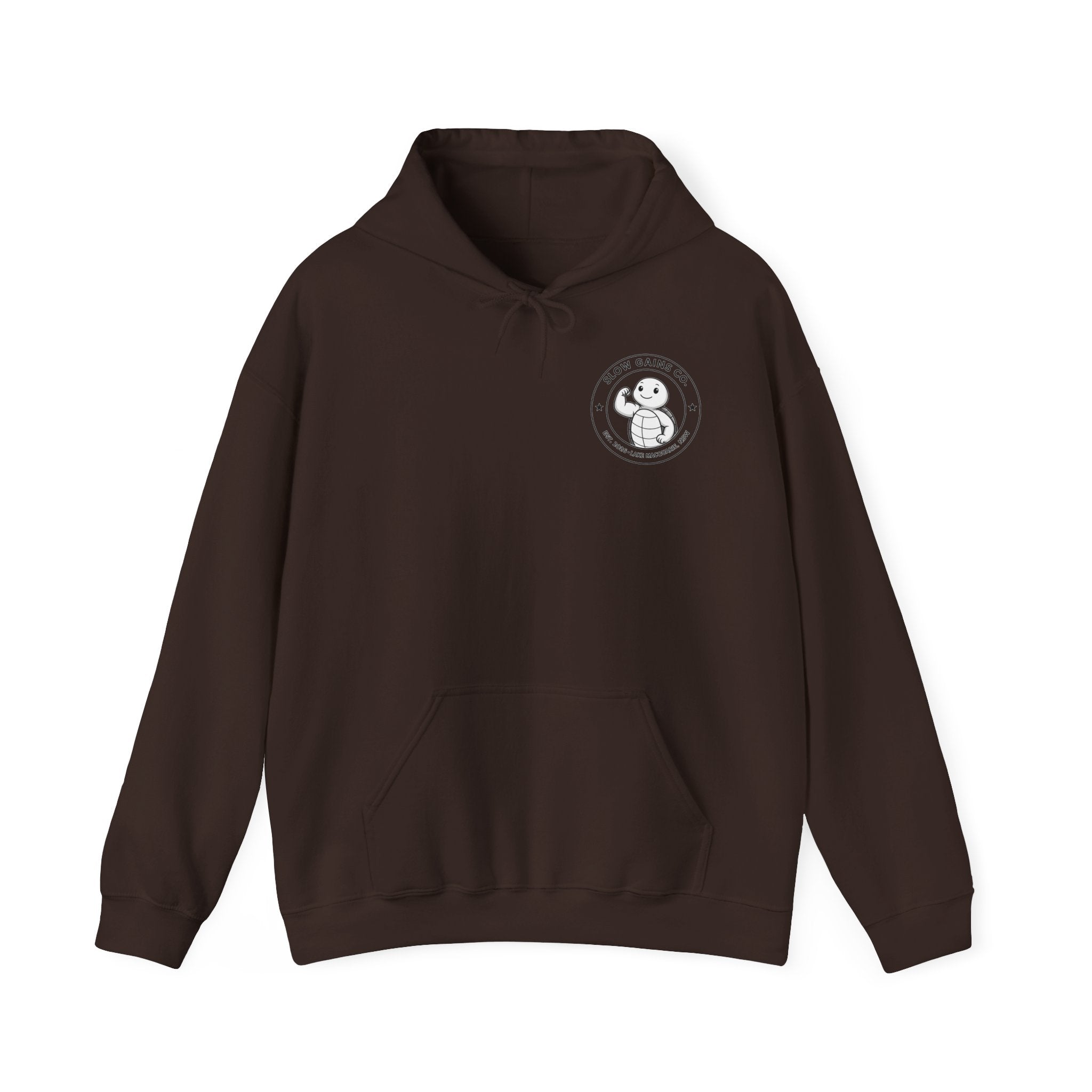 Slow Gains Co. - Gym & Lifestyle Hoodie - Logo