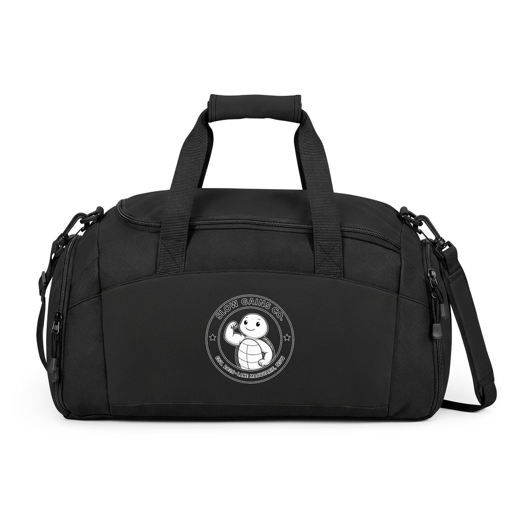 Slow Gains Co. Unisex Gym Duffel Bag – Training & Travel Edition