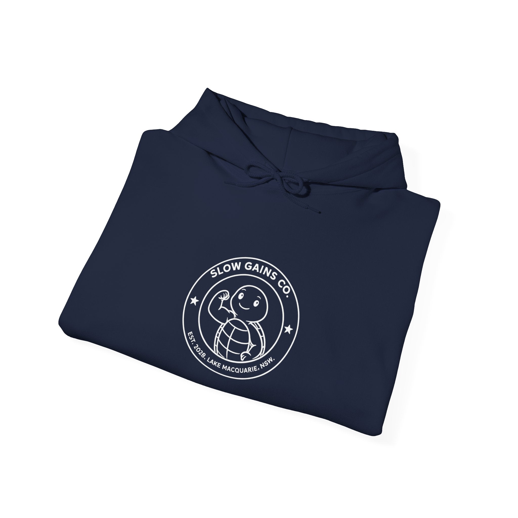 Slow Gains Co. - Gym & Lifestyle Hoodie - Logo